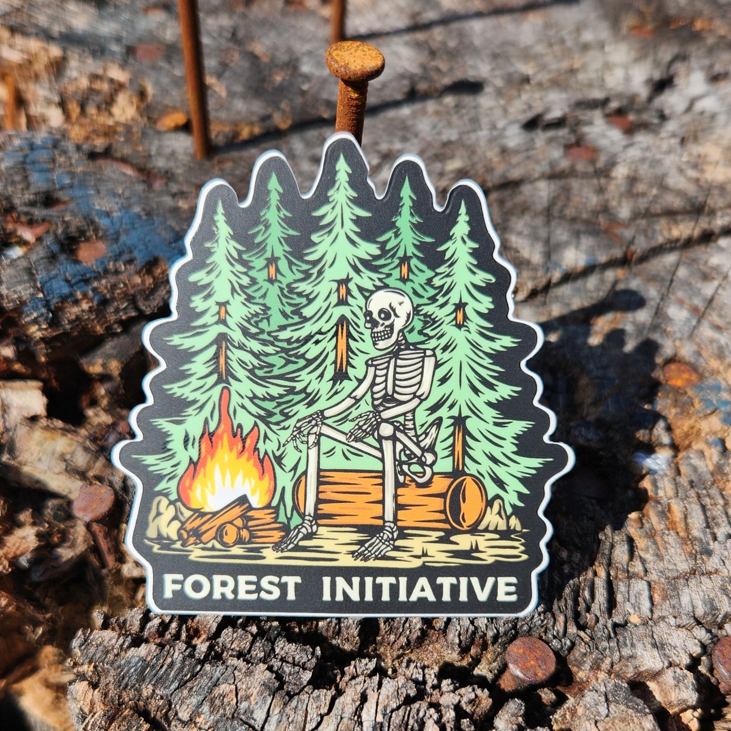 Camp Fire Stories sticker