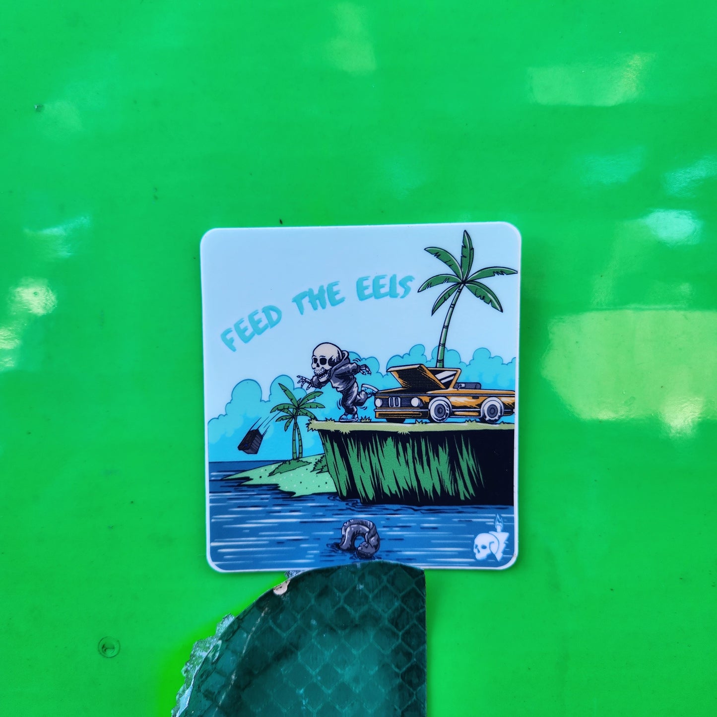 Feed The Eels sticker